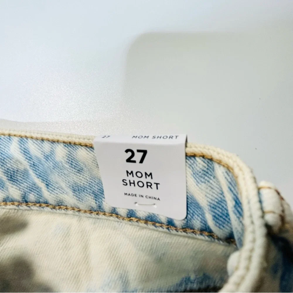 Pacsun jeans shorts MOM shorts high rise shorts bleached New women size 27